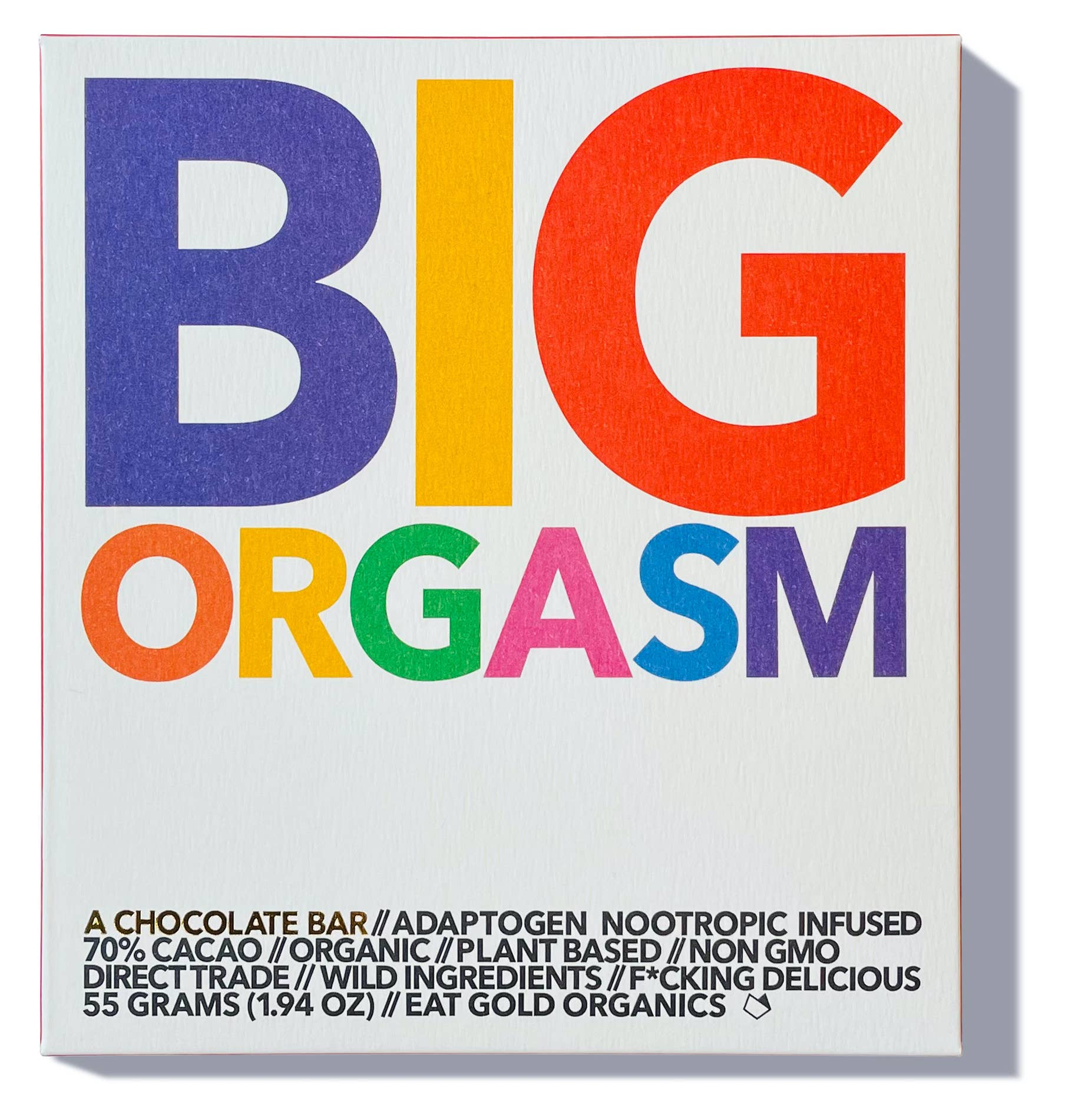 Eat Gold Organics - BIG ORGASM Chocolate Bar