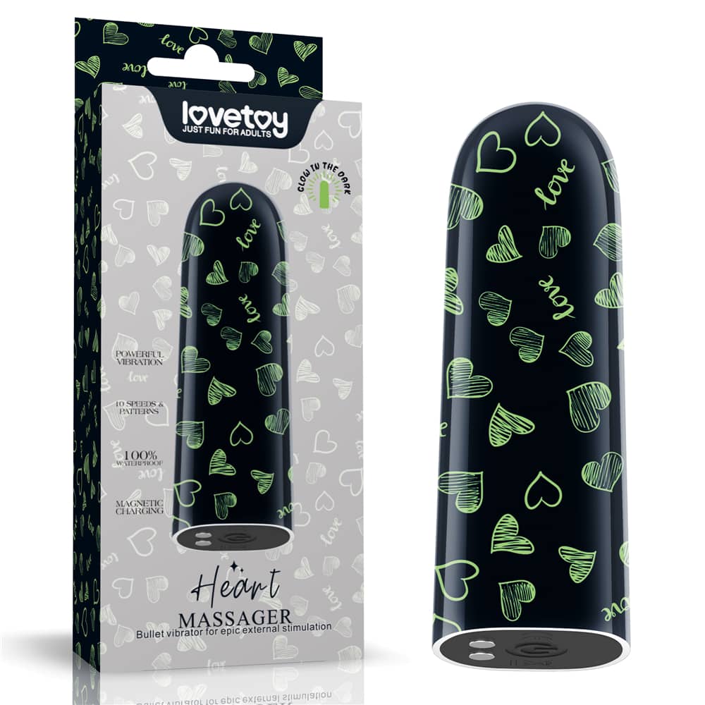 LOVETOY - Glow-in-the-Dark Heart Massager